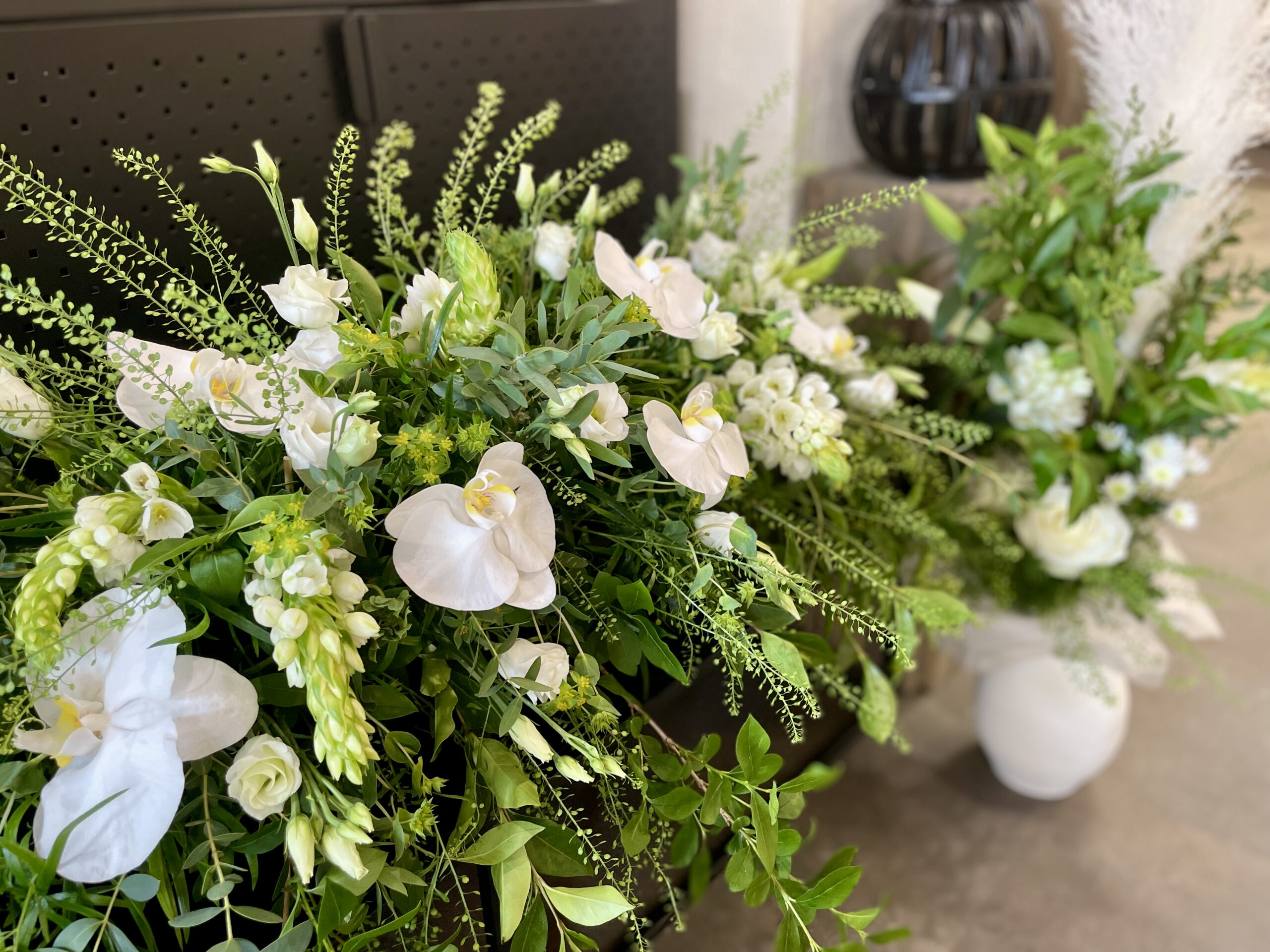 Bouquet de mariée composé de fleurs de saison