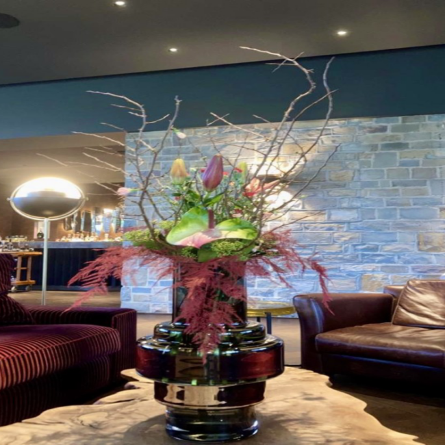 Composition florale pour la restauration et l'Horeca
